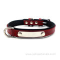 Leather Dog Collar for Dogs COLLARS Opp Bag